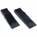 2 Piece 3-Ton Super Stable Extra Wide Heavy Duty Plastic Car Lifting Ramps Wide Wheel for Repair, Maintenance, Jack Lifting Tool
