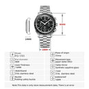 PAGANI DESIGN 2024 New V5 Moon Mens Watches Quartz Watch For Men Chronograph Sapphire Mirror Waterproof Clock Gift Reloj Hombre