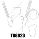 TV6102 Action Figures Movie accessories Building Blocks Bricks toys TV8009 TV8010 TV8011 TV8012 TV8013 TV8014 TV8015 TV8016