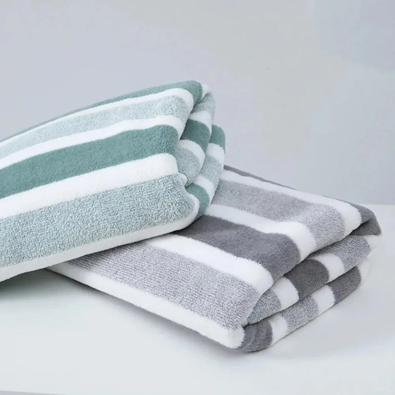 1 Pc Thickened Absorbent Bath Towel Soft Face Towel for Home