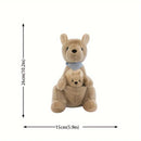 26cm 2-in-1 kangaroo plush toy, Australian kangaroo doll, super fun kangaroo plush toy, best gift for Easter