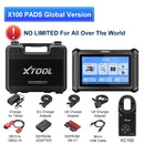 XTOOL X100 PADS Car Key Programmer Key Generator Read Pin Code All System Diagnostic Tool Automotive Scanner CANFD DOIP FCA V2.0