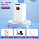 Loefme 2.5L Large Dehumidifier Portable Quiet Home Air Dryer for Mould Moisture Damp++ Large Water Tank LED Display