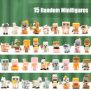 Magnetic Building Blocks Mine World Magnet Cubes Forest Set for Boy Girl Kid Age 3+ DIY Model Children STEM Sensory Toy Gift