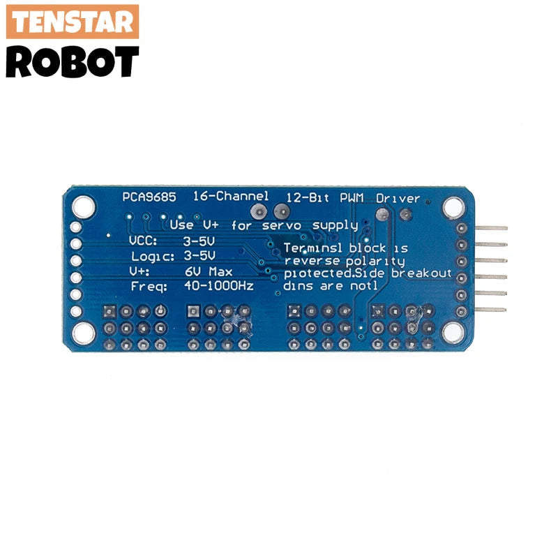 PCA9685PW 16 Channel 12-Bit PWM Servo Shield Driver I2C Interface PCA9685 Module For Raspberry Pi