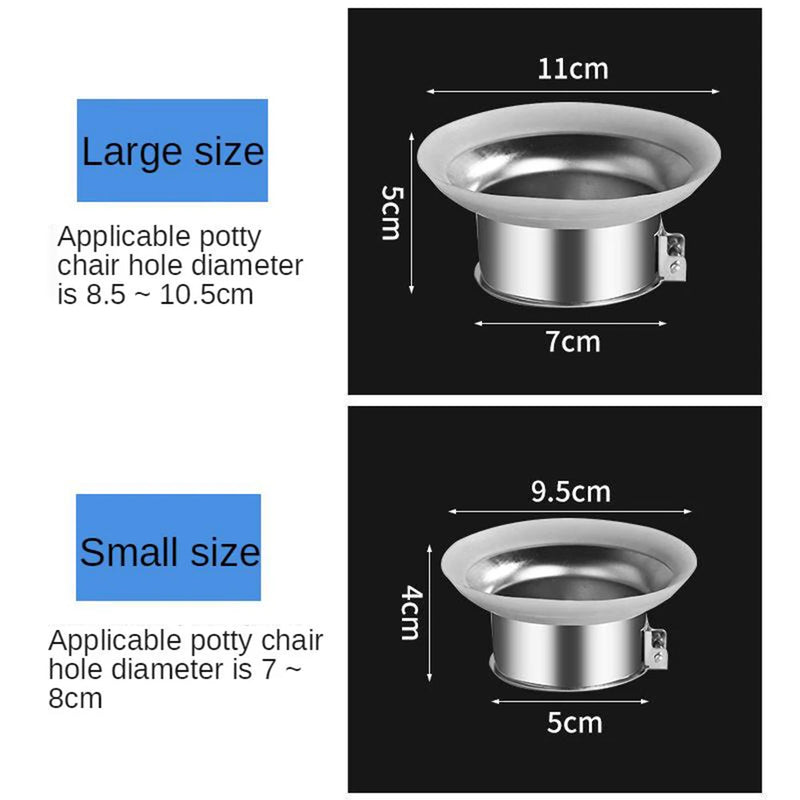 S/L Squatting Pan Anti-smell Plug Stainless steel Toilet Floor Deodorize Stopper Bathtub Anti-blocking Cover Bathroom Accessory