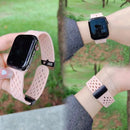 Silicone Bracelet Correa For Apple Watch Ultra band 46mm 49mm 45mm 44mm 42mm 40mm 41mm Magnetic Strap iWatch Series 10 9 8 SE 7