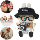 17cm Mini Doll Clothes Hat Glasses Shoes Outfit Accessories Fashion Clothes Doll Cute Clothes Dolls Accessories