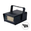 24 LED Strobe Flash Light Remote Control Flash LED White Stage Lights Adjustable Speed Stage Disco DJ Home Party Lighting Effect