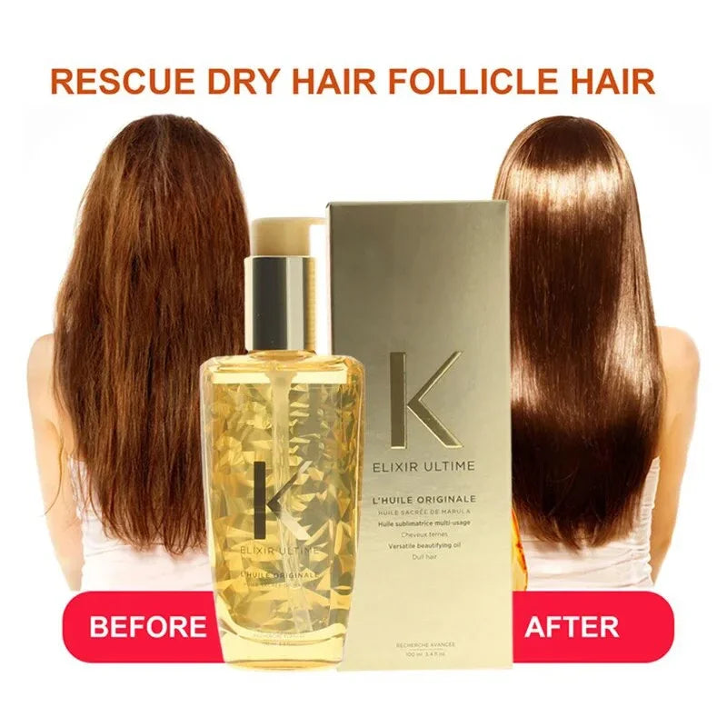 Nourishing Conditioning Oil Smoothing Damaged Hair For Frizz Relief Improving Curls Smoothing Conditioning Deep Moisturizing