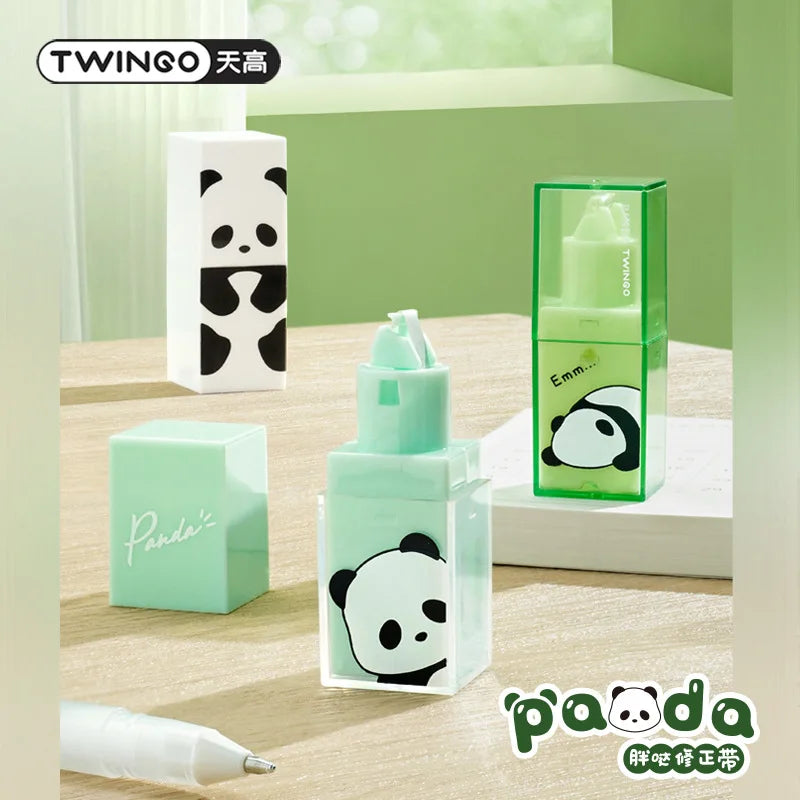 Panda Animals Lipstick Shape White Out Correction Tape Portable Promotional Cute Stationery Prize School Office Supply