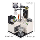 MOC City Building Blocks Accessories Mahjong Machine Plant Sofa Bed Piano Refrigerator Kitchen Toy Brick Florist Bar X009 TV Set