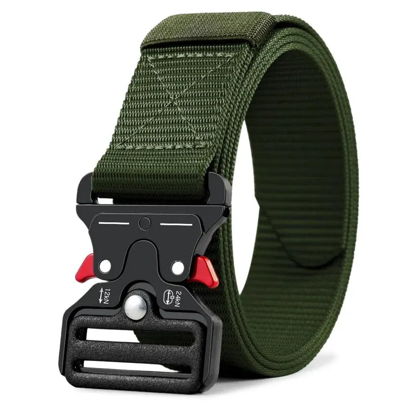 Men's Belt Outdoor Multi Function Belt High Quality Canvas For Nylon Male Luxury Belts Women's Sports Jeans Belt Neutral Belts