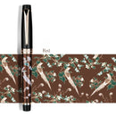 New HongDian Hand-Drawing Fountain Pen Blue Magpie Nib Fountain-Pens Gift Office Business Writing Stationery Supply