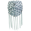 Exquisite Manual Dingzhu Flower Rhinestones Bead Diamond Punk Wind Coat Suit Brooch Tassel Badge Epaulets Shoulder Patches