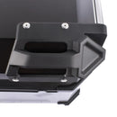 AP03 65L Aluminum Waterproof Motorcycle Top Case, Trunk Tail Box with Security Lock for Luggage (Silver)