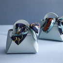 Mini Leather Gift Box with Scarf, Wedding Party, Easter Decoration, Baby Shower, Eid Candy, Cosmetics Gift Packaging, 2023