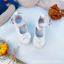 60CM BJD Doll Shoes PU Leather Singles 1/3 BJD Leather Single Shoes Leather Sandles Doll Accessories for 60cm Doll