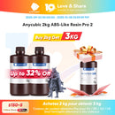ANYCUBIC ABS-Like Pro 2 3D Printer UV Resin 405nm For LCD DLP Printers Strong Formula Printing Accuracy Up to 0.1mm ABS+ Update