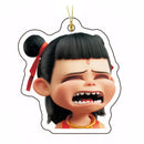 Nezha Ao Bing Anime Keychain Action Figures PVC/Acrylic Car Key Chain Ring Mini Figure Model Schoolbag Pendent Toy Kids Toy Gift