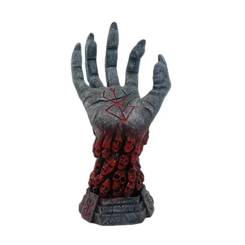 1PCs New Halloween Berserk Hand of God Rage God Hand Resin Craft Ornament