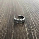 Ear Cuffs Skull Heads Ear Clip Fashionable Ear Jewelry Gothic Style Cuff Earrings Alloy Material Perfect for Party Daily