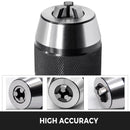 Integrated CAT40 Collet Chuck Keyless Drill Chuck 1/2 inch for CAT40 CNC Engraving Machine & Milling Lathe Tool (CAT40)