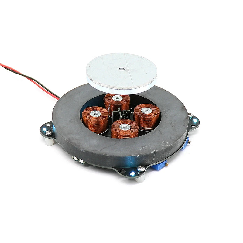 Magnetic Levitation Module DIY Core Kit With LED Lamp Max Load-Bearing 500G Platform For Magnetic Levitation Machine With Power