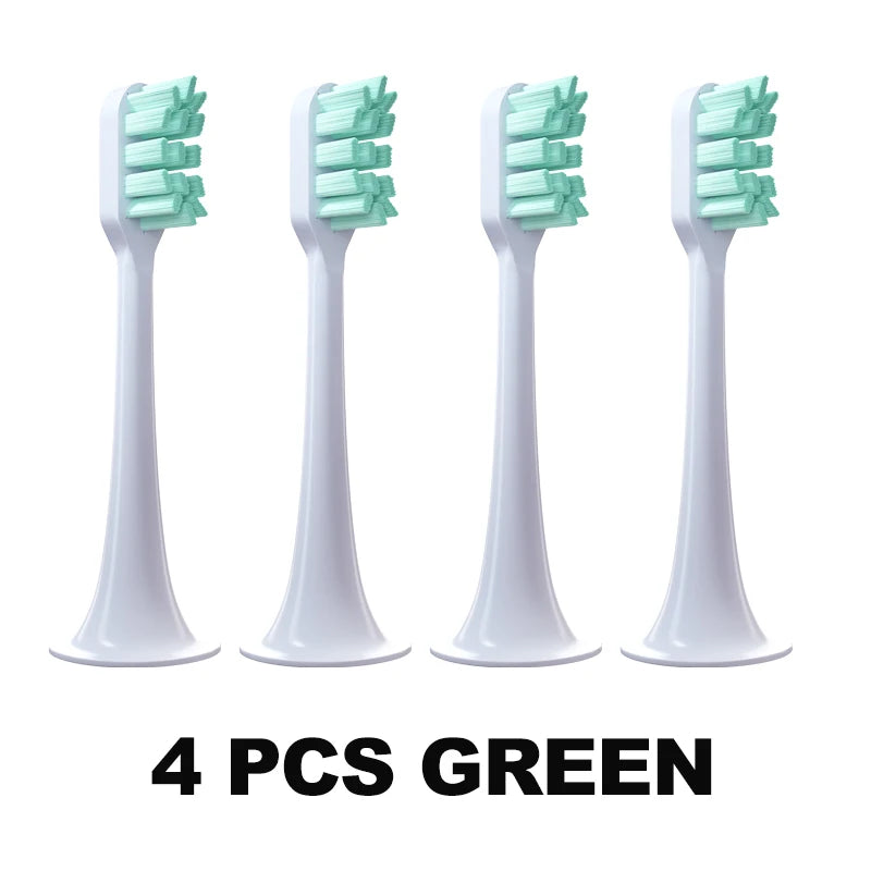 Replacement Toothbrush Heads For Xiaomi T300 T500 Sonic Electric Teeth Brush Mijia T300 Nozzles With Dust Cover Vacuum Packaging