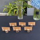 50 Brown Color Texture Place Cards Name Cards for Weddings, Meetings, and Celebrations