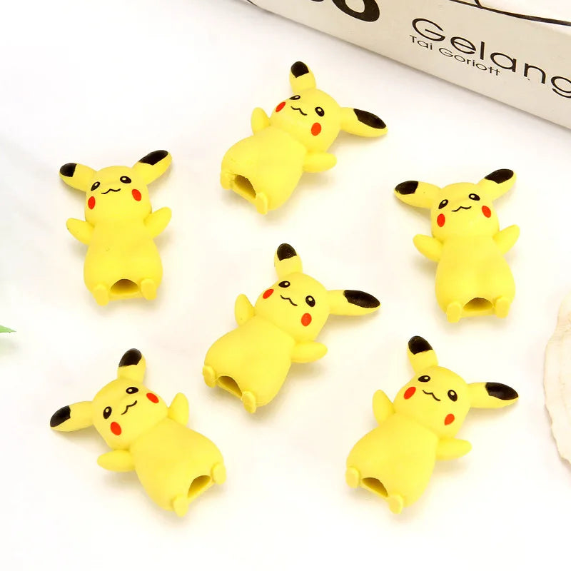 1/5/10Pcs/Set Kawaii Anime Pokemon Pikachu Eraser Cartoon Cute Pencil Rubber Creative Stationery School Office Supplies