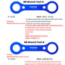 MTB/Road Bike Bottom Bracket Wrench Aluminum 39/40.5/44/46/50mm BB Installation Removal Tool DUB MT800 BB91 BB71 BSA30 BB386