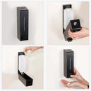 600ml Hand Press Soap Dispenser Wall Mounted Plastic Hand Soap Shampoo Container for Bathroom Shower Accessories