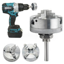 Zinc Alloy 4-Jaw Chuck Connecting Rod Self Centering Wood Turning Chuck Optional Clamp Accessories for Mini Metal Lathe