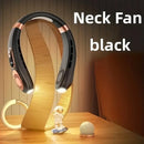 Portable Neck Fan Personal 4000mah Bladeless Cooling Neck Fan Blow Cold Air Neck Cooler Wearable Fan Around Your Neck Adjustable