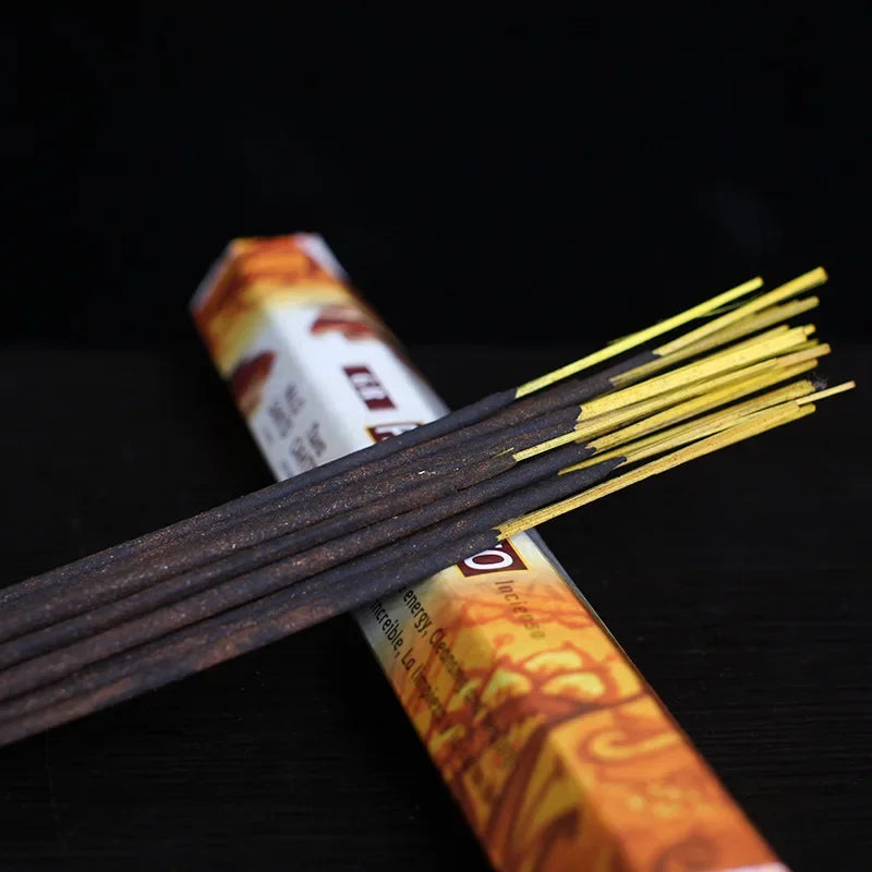 Y Original Indian Incense 20 Sticks Meditation Palo Santo White Sage Incense Room Toilet Deodorization Air Fresh Aromatherapy