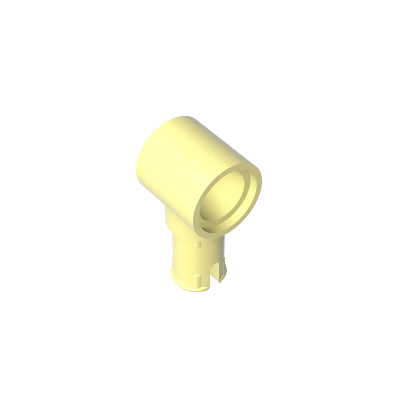 Gobricks GDS-925 Technical, Pin with Friction Ridges Lengthwise and Pin Hole compatible with lego 15100  DIY