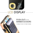 Kemei KM-2028 Men's Electric Metal Shaver LED Display Adjustable Speed USB Electric Shaver Hair Shavers