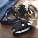 Men's Belt Outdoor Casual Canvas Belt Metal Free Training Nylon Tactical Belt With Pants Jeans Belt Sports Belts For Men Women