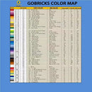 Gobricks 10PCS Bricks Assembles Particles 60481 2x1x265 Degree Slope Bricks Building Blocks Replaceable Parts For Children Gifts