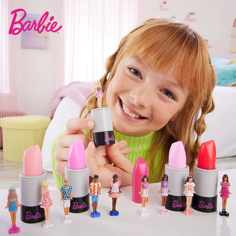 2024 Barbie Doll Mini Barbieland Lipstick Mysterious Box Dolls for Girs Surprise Mystery Box  Birthday Christmas Gifts HYF19