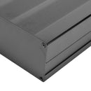 55 x 106 x 200mm Electronic Case Aluminum Alloy Project Box  Sand Black Enclosure Electronic Case Enclosure Electronic Case