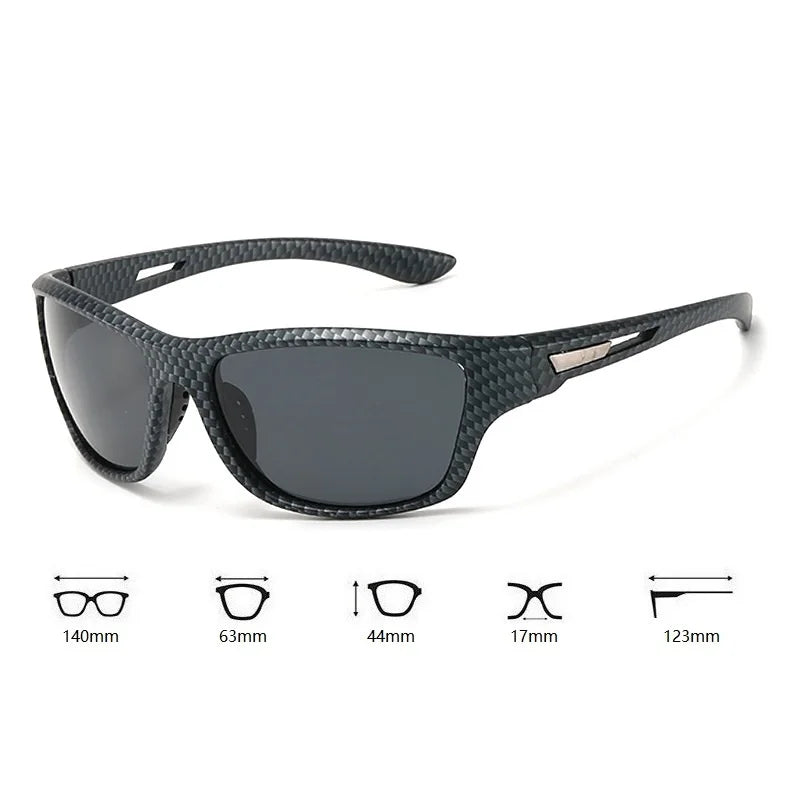 Luxury Fishing Polarized Sunglasses For Men Women Running Hiking Sports Driving Sun Glasses With Chain Male Sport Eyewear UV400