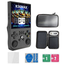 R36MAX Retro Handheld Game Console Open Source Linux System 4.0 Inch IPS Screen Portable Video Gaming Player 128G 22000+ Games