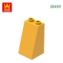 Wange 34Pcs/Lot 30499 2x2x3 Slope Building Block Moc Accessories Compatible with Brick DIY Construction Children Toys Gift Box