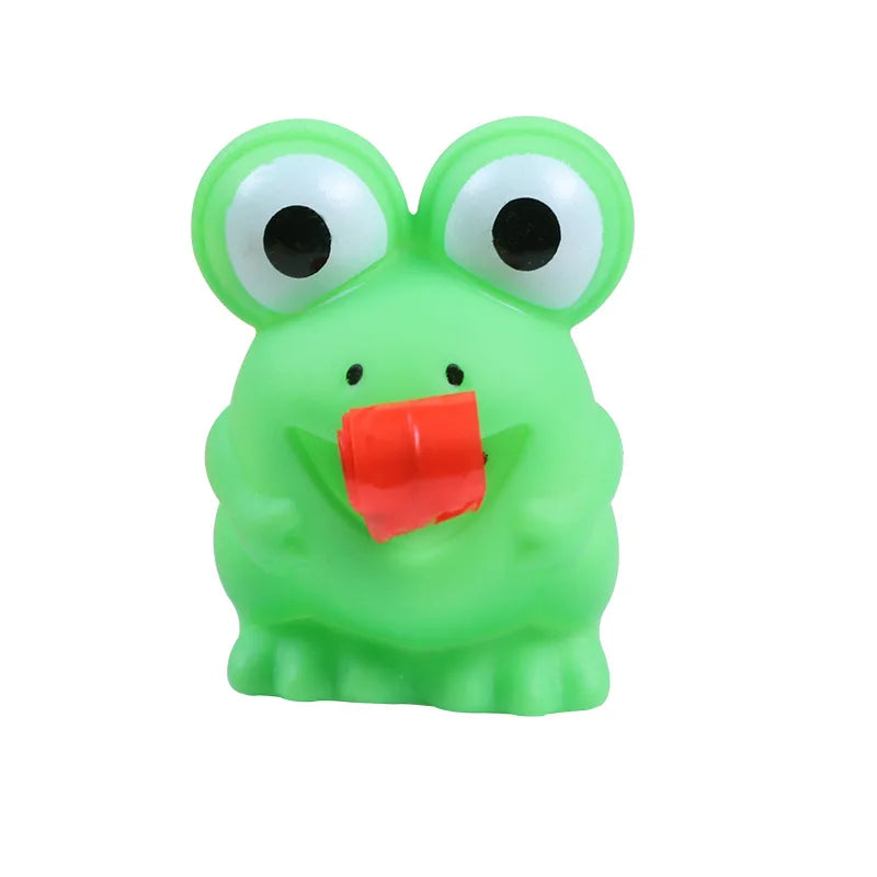 4Pcs Funny Sticking Tongue Out Frog Sensory Stress Relief Fidget Toys for Kids Birthday Party Favors Halloween Pinata Fillers