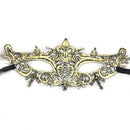 Gold Lace Mask Party Masquerade Halloween Mask Half Face One-Eyed Fox Fun Eye Patch Multiple Shapes