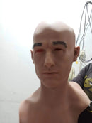 Halloween Simulation Silicone Mask, Youth Headgear, Party Supplies, Role-Playing, Ball, Easter Props