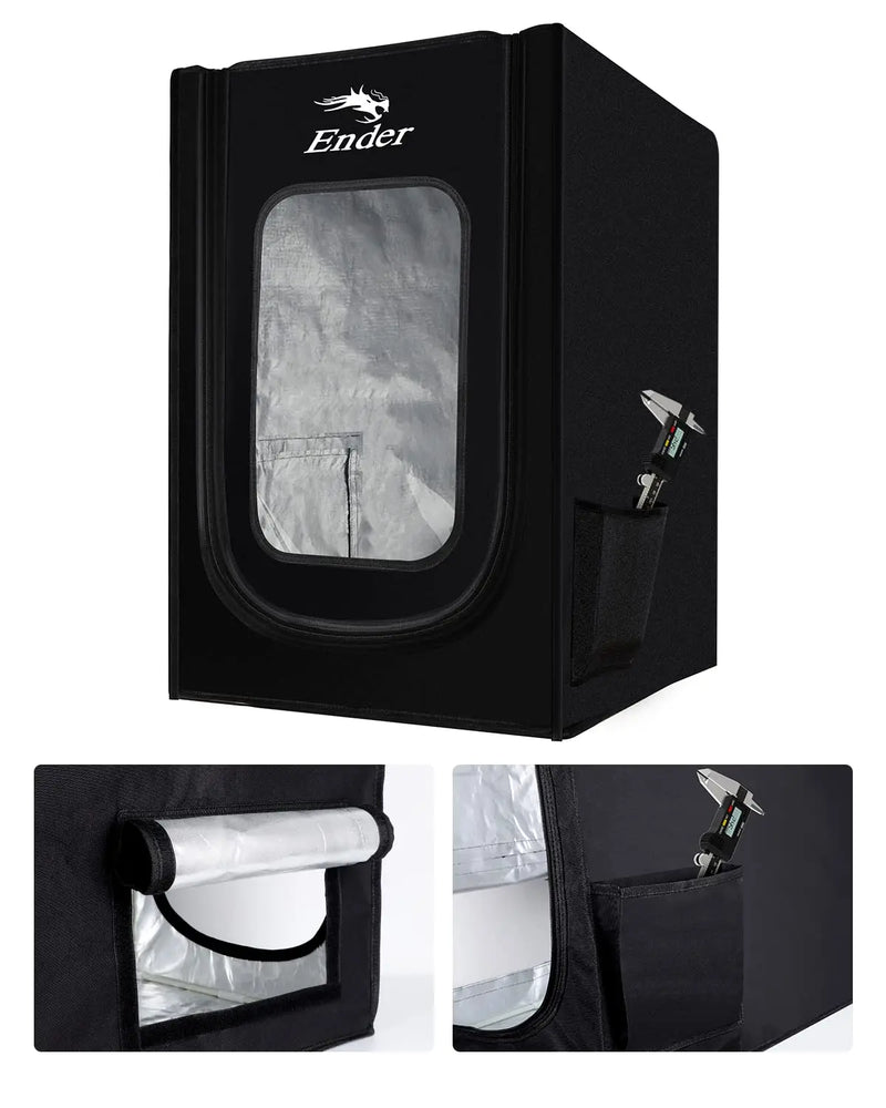 Creality Ender 3D Printer Enclosure Fireproof and Dustproof Tent Constant Temperature Protective Cover 480*600*720mm for Ender 3