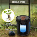 SucceBuy Hydroponics Deep Water Culture DWC Hydroponic System 5 Gallon 4 / 5 / 8 Buckets Hydroponic Systems, Parts & Accessories
